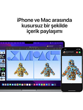 Apple MacBook Air M2 Çip 8GB 256GB SSD macOS 13" Taşınabilir Bilgisayar Uzay Grisi MLXW3TU/A
