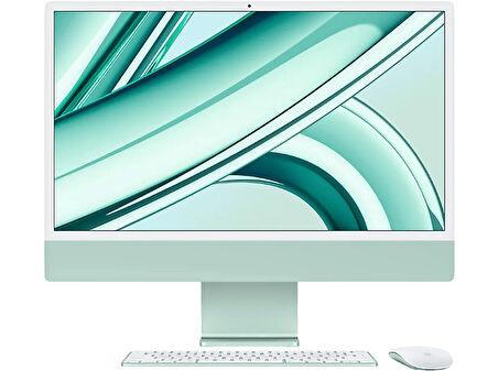 APPLE iMac 24 inc M3 10C GPU Yeşil 8GB 256GB Yeşil MQRN3TU/A