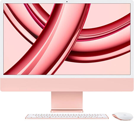 iMac M3 Pembe MQRT3TU/A 8 GB 256 GB SSD 10C GPU 24" 4.5K All in One PC - Teşhir