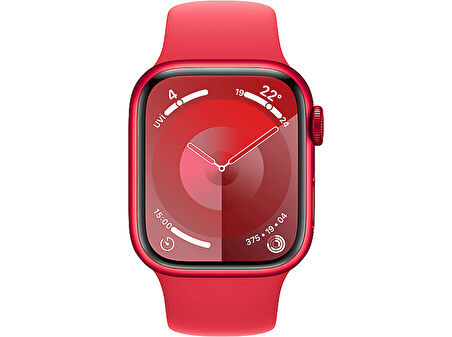 APPLE Watch Series 9 GPS + Cellular MRYG3TU/A  45 mm PRODUCT(RED) Alüminyum Kasa ve (PRODUCT)RED Spor Kordon - M/L