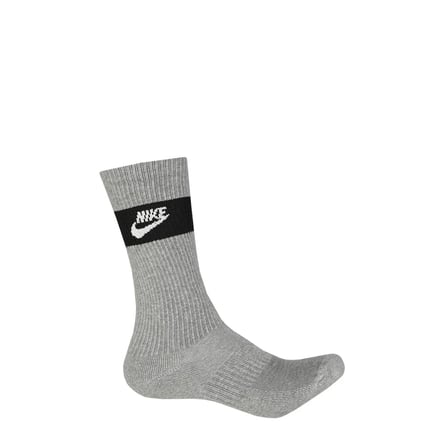 Everyday Cushioned Crew Socks 6 Çift Siyah-Gri-Beyaz Çorap