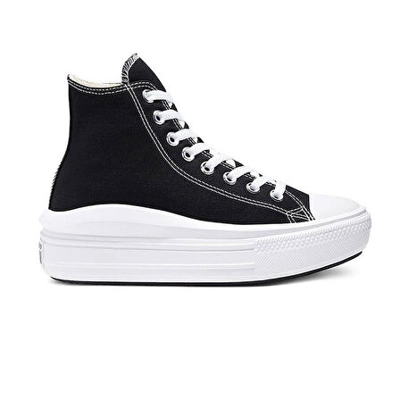 Converse Chuck Taylor All Star Move Platform Kadın Günlük Ayakkabı 568497C Siyah