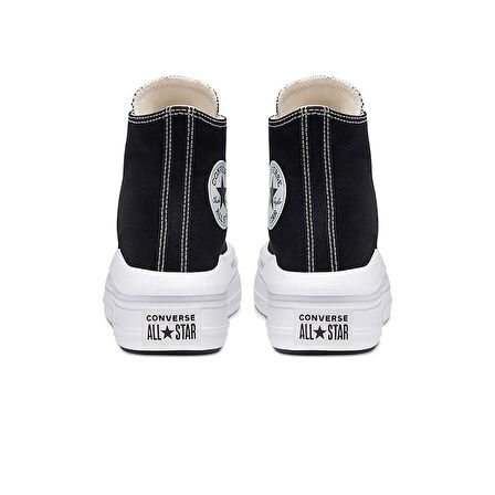 Converse Chuck Taylor All Star Move Platform Kadın Günlük Ayakkabı 568497C Siyah