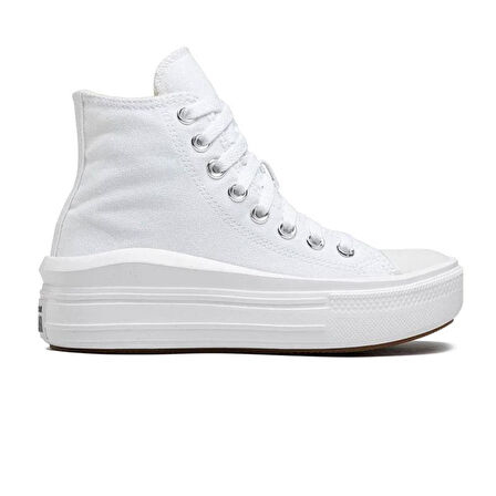 Converse Chuck Taylor All Star Move Platform Kadın Günlük Ayakkabı 568498C Beyaz