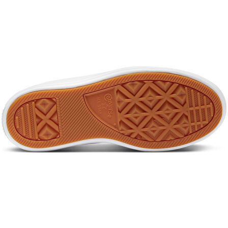 Chuck Taylor All Star Move Canvas Platform Kadın Siyah Günlük Stil Ayakkabı 570256C