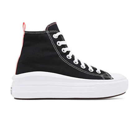 Converse Chuck Taylor All Star Move Canvas Platform Kadın Günlük Ayakkabı 271716C Siyah