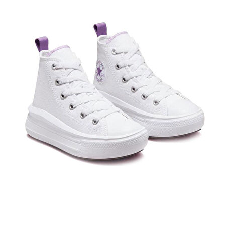 Converse Chuck Taylor All Star Move Platform Kadın Günlük Ayakkabı A03667C Beyaz