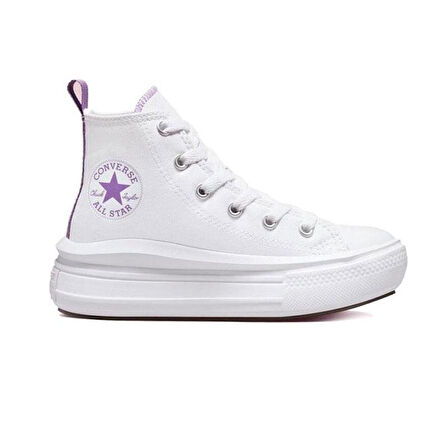 Converse Chuck Taylor All Star Move Platform Kadın Günlük Ayakkabı A03667C Beyaz