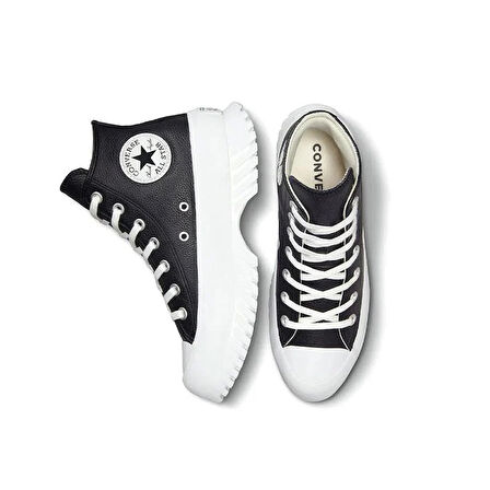 Converse Chuck Taylor All Star Lugged 2.0 Leather Kadın Günlük Ayakkabı A03704C Siyah