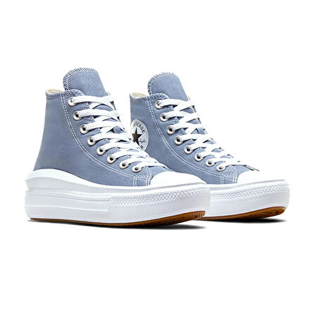 Chuck Taylor All Star Move Kadın Mavi Sneaker Ayakkabı A06500C