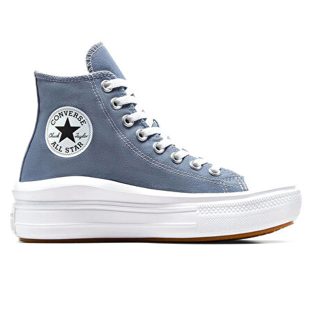 Chuck Taylor All Star Move Kadın Mavi Sneaker Ayakkabı A06500C