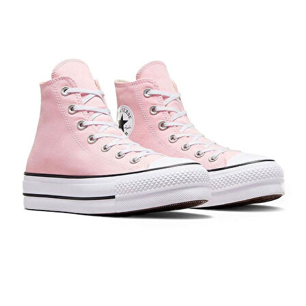 Converse Chuck Taylor All Star Lıft Platform Kadın Günlük Ayakkabı A06507C Pembe