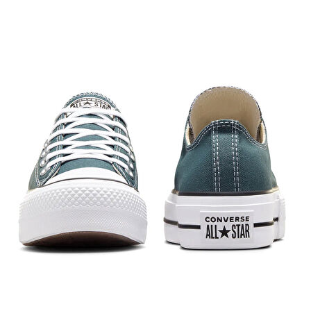 Chuck Taylor All Star Lift Kadın Yeşil Sneaker Ayakkabı A12595C