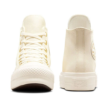 Chuck Taylor All Star Lift Kadın Bej Sneaker Ayakkabı A12764C