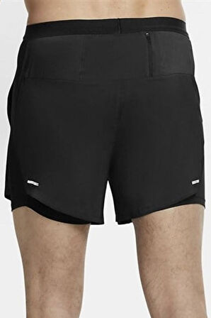 Nike Flex Stride Future Fast Reflektörlü Erkek Şort Siyah