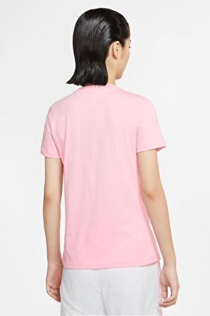 Nike Sportswear Bandana Printed Short-Sleeve Top Pembe Tişört