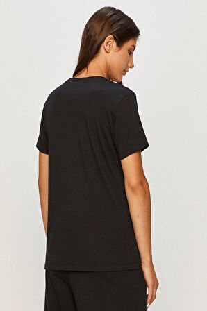 Nike Essential Crew Fit Tee Black T-Shirt Fit Kalıp Pamuklu Tişört Siyah