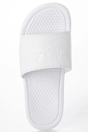 Nike Benassi Just Do It Beyaz Kadın Terlik