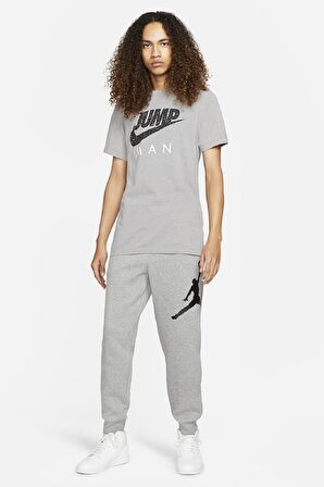 Jordan Jumpman Big Logo Loose Fit Pants Geniş Kalıp Şardonlu Eşofman Altı