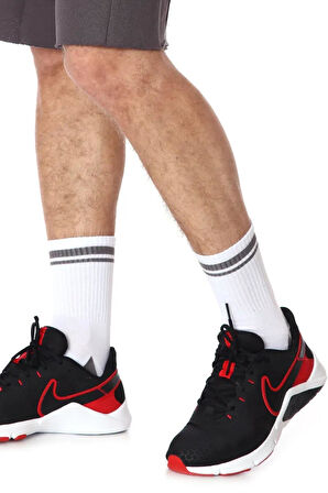 Nike Legend Essential 2 Training Shoes Spor Antrenman Ayakkabısı Siyah Kırmızı