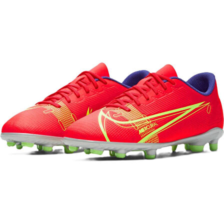 Nike JR Vapor 14 Club FG/MG Kırmızı Çocuk Krampon