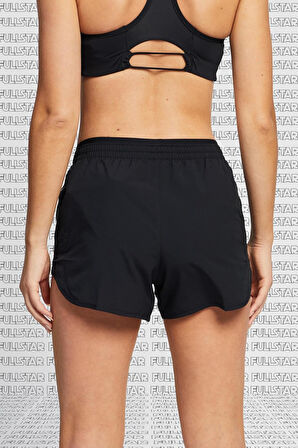Nike Tempo Luxe 3 inch Running Shorts Black Fermuarlı Cepli Kısa Koşu Şortu Siyah