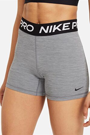 Nike Pro Women's Shorts Tights Pro 365 Kadın Tayt Şort Gri