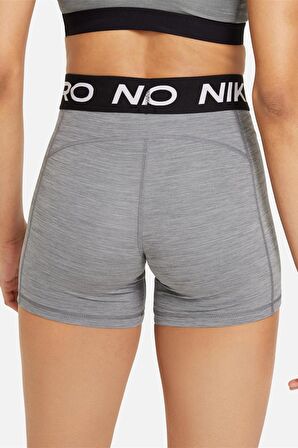 Nike Pro Women's Shorts Tights Pro 365 Kadın Tayt Şort Gri