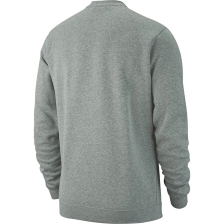 Nike M Nk Flc Park20 Crew Erkek Gri Uzun Kollu Tişört CW6902-063