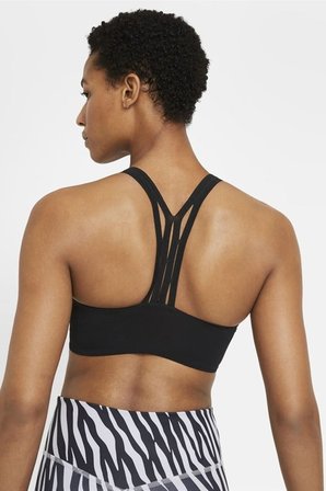 Nike Bra Indy Ultra Breathe Hafif Destekli Dolgulu Spor Sütyeni Büstiyer Siyah