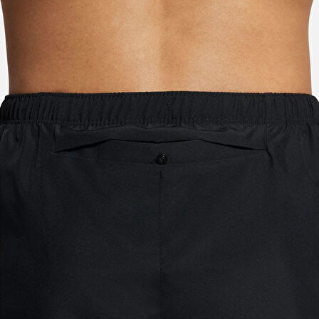 Nike Challenger Dri Fit 5'' inch Brief lined Running Shorts Slip Astarlı Koşu Şortu Siyah