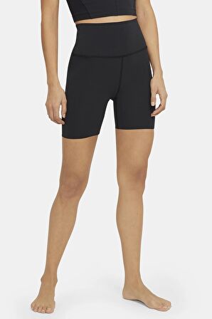 Nike Yoga Lux High Rise Soft Shorts Cepli Yüksek Belli Yumuşak Tayt Şort