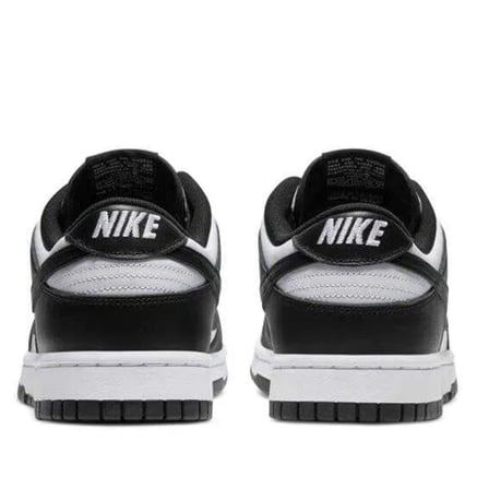 Nike Dunk Low Retro Panda Leather Mens Sneaker Hakiki Deri Günlük Spor Ayakkabı Siyah Beyaz 