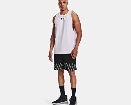 Under Armour Ua Zone Tank Erkek Basketbol Atleti 1361901-100 Beyaz