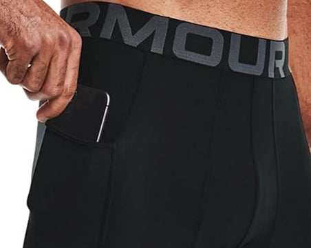Under Armour Ua Hg Armour 3/4 Legging Erkek Antrenman Taytı 1361588-001 Siyah