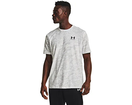 Under Armour Ua Abc Camo Ss Erkek Günlük Tişört 1357727-100 Renkli