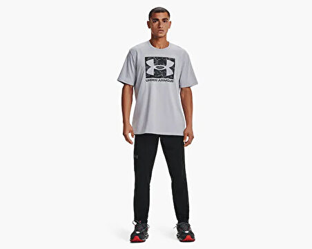 Under Armour Ua Abc Camo Boxed Logo Ss Erkek Günlük Tişört 1361673-011 Renkli
