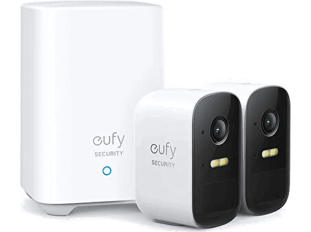 ANKER Eufy Security Eufycam 2C Kablosuz Akıllı Güvenlik ve Kamera Sistemi 2 Kamera 1 Ana Ünite Kiti