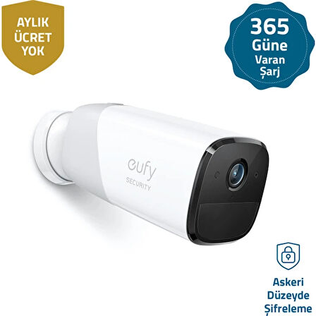 ANKER Eufy Security Eufycam 2 Pro Kablosuz Akıllı Güvenlik  2K Kamera Sistemi Eklenti Kamera