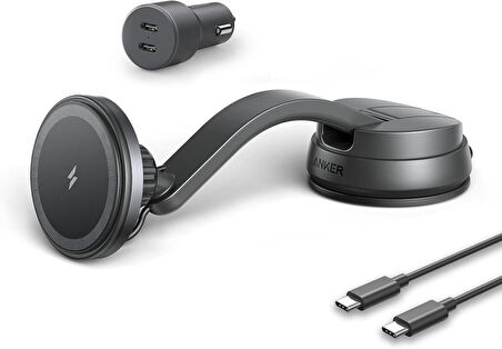 Anker 613 MagGo MagSafe Araç Şarj Aleti