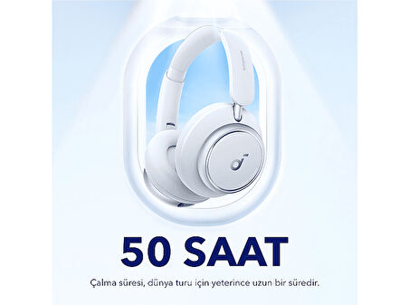 ANKER Soundcore Life Q45 Bluetooth Kulak Üstü Kulaklık Beyaz