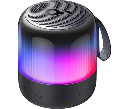 Anker Soundcore Glow Mini Taşınabilir Hoparlör - 360° Ses Bluetooth Hoparlör - Işık Gösterisi 