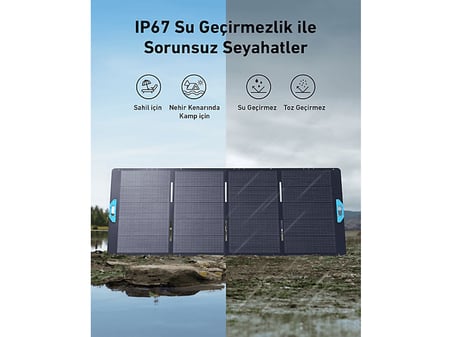 ANKER Solix PS400 400W Taşınabilir Güneş Paneli