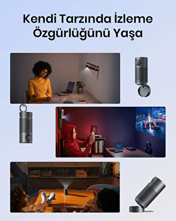 ANKER Nebula Capsule Air Taşınabilir Projeksiyonlu Hoparlör Siyah D4112