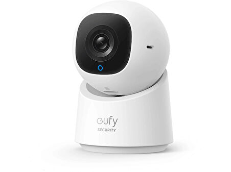 ANKER Eufy Security C220 360 Derece Dönebilen Kızılötesi Gece Görüşlü IP Kamera