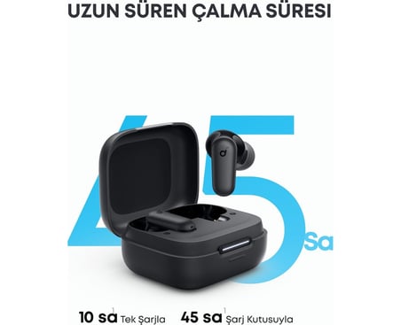  Anker Soundcore R50I Nc Anc Tws Kulak Içi Bluetooth Kulaklık - Siyah
