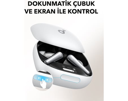 Anker Soundcore Liberty 4 Pro Kulak İçi Bluetooth Kulaklık, Aktif Gürültü Engelleme, Beyaz - A3954