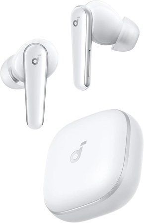 Anker Soundcore Liberty 5 Kulak İçi Bluetooth Kulaklık, Gerçek Zamanlı Gürültü Engelleme, Beyaz - A3957