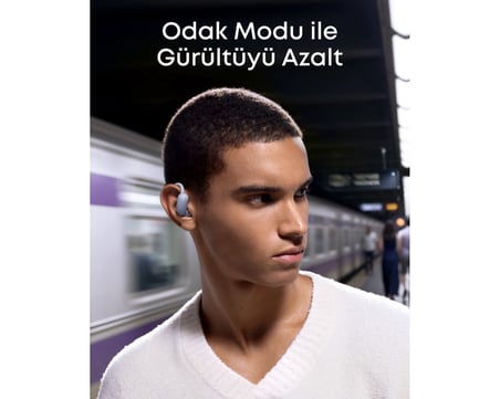  Anker Soundcore Aerofit 2 Pro, Açık Kulak ve Aktif Gürültü Engelleme, Mor - A3875