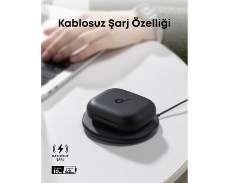  Anker Soundcore Aerofit 2 Bluetooth Kulaklık, Açık Kulak Teknolojisi, Siyah - A3874
